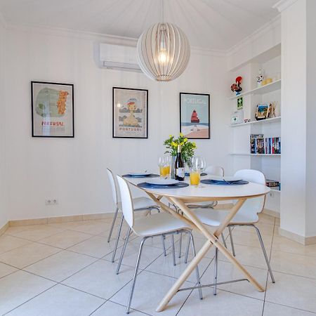 Old Town 2Br 50M Ocean W/ Ac Wi-Fi Parking Terrace Lägenhet Albufeira Exteriör bild