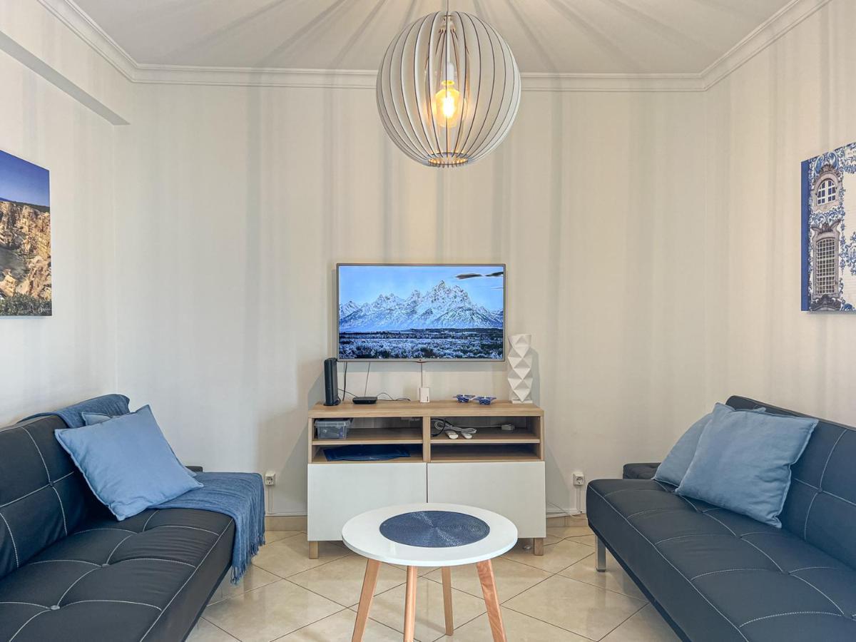 Old Town 2Br 50M Ocean W/ Ac Wi-Fi Parking Terrace Lägenhet Albufeira Exteriör bild